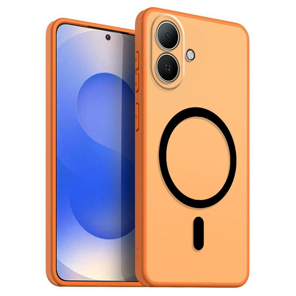 Магнитный железный кольцевой чехол для телефона TECNO SPARK Go 2, матовый, мягкий ТПУ, ударопрочный чехол