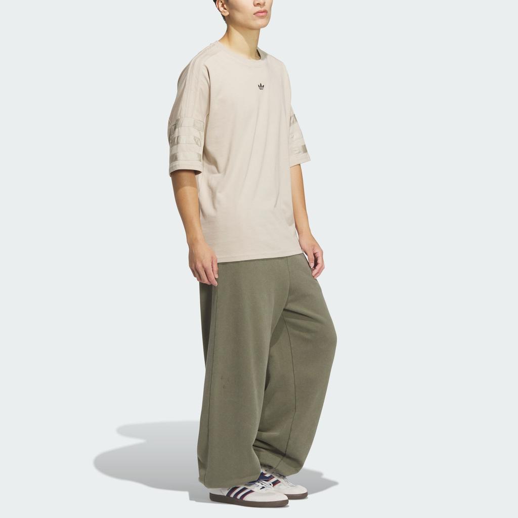 Adidas Оригинальные потертые спортивные брюки мужские низ Rock-Olive-Green JM7290