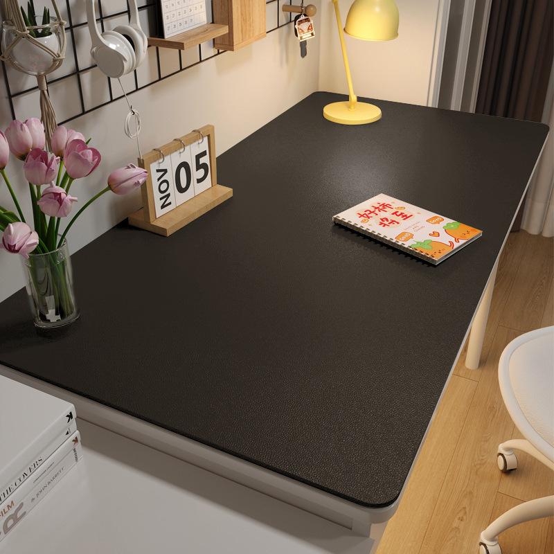 Кожаная скатерть для дома, легко чистящаяся, защита стола, водонепроницаемая подставка для чая, большой коврик для стола, противоскользящий коврик для геймерской клавиатуры и мыши