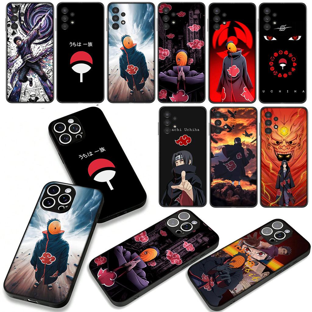 Anime Tobi Uchiha Obito Narutos Phone Cover Case for Apple iPhone 16 15 14 Plus 13 12 Mini 17 Pro Max + ProMax 16E Air 16+