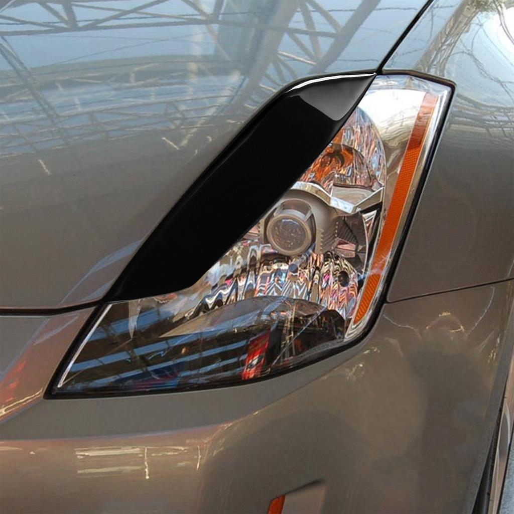 Накладка на веки фар Декаль Крышка Накладка на фары Бровь Веко Декоративная наклейка для 350Z Z33 2003-2008