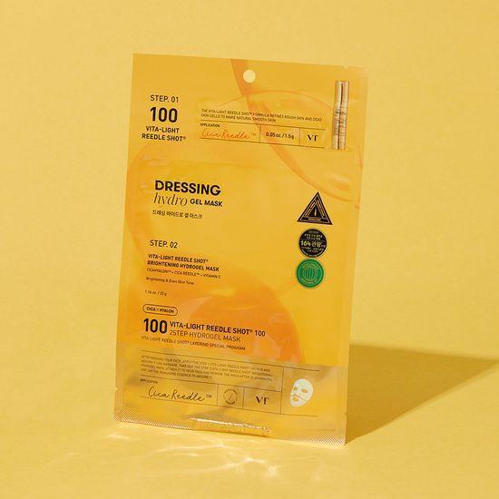 VT Color Riddle Shot 2-шаговая гидрогелевая маска 1 шт. (Коллаген/Вита/Гидроп/Лети А/Прочика)