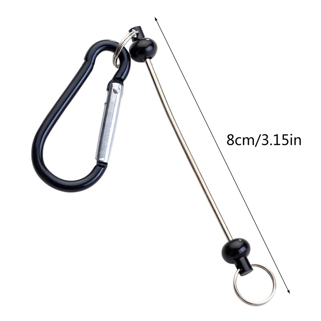 Blank Beadable Keychain Bars DIY Bead Keychain Bar Charms Practical Metal Key Fob Blank for DIY Key Chain Crafts Making