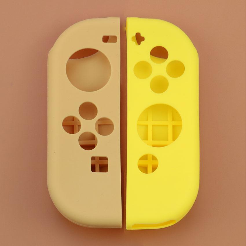 JCD 1Set Left Right Soft Silicone Rubber Grip Gel Guard L R Controller Gamepad Sleeve Case Cover For Switch Joy-Con Joycon NS