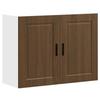 VidaXL Porto Wall-Mounted Kitchen Cabinet Brown Oak Engineered Wood, Kitchen Wall Unit, Cabinet for Kitchen Wall, 854074