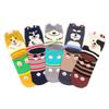 Premium Quality Womens Cotton Socks Featuring Cute Cartoon Dog Motif
