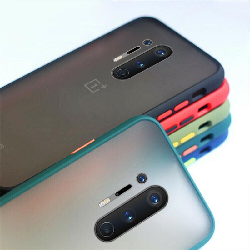 Мятный гибридный простой матовый чехол-бампер для телефона One Plus 7 8 9 Pro 6T 7T 8T противоударный мягкий силиконовый чехол для oneplus 9Pro nord n10 n100 8Pro Case