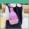 Themed Cartoon Colorful Kids Sling Bag Lightweight Nylon Purse Perfect For Use Everyday