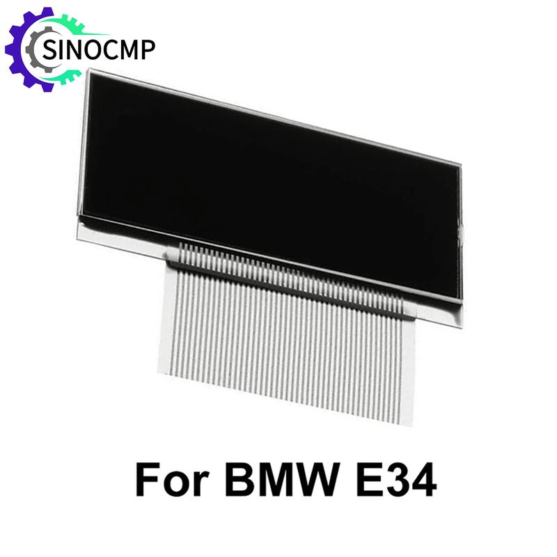 Speedometer LCD Display Screen For BMW E34 Vehicle Gauge Dashboard With Ribbon Cable Car Interior Parts Gauges Sets Dash Panels