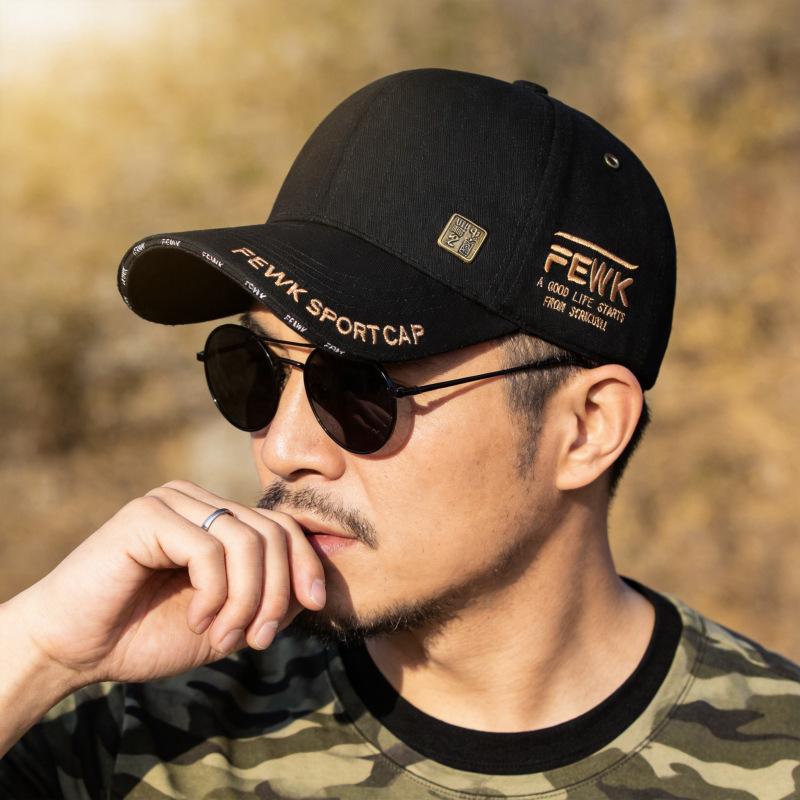 Hat Women'S Summer Fashion Simple Baseball Cap Cotton Polyester Cap Men'S Outdoor Sunscreen Hardtop Sun Hat