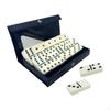 Domino Set 28 Dominoes Professional Fun Educational Toy Activity Classic Tiles Game with Storage Box
