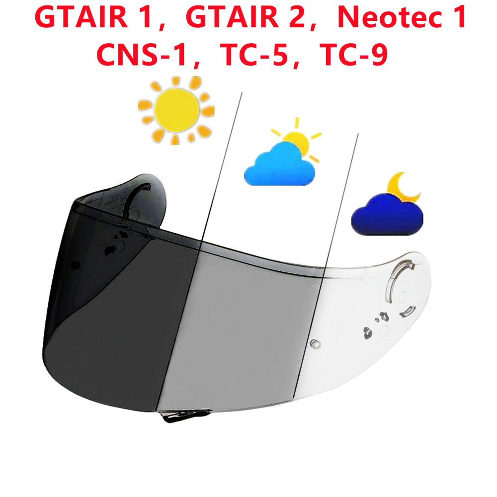 Фотохромный щиток для шлема SHOEI Z8 X15 RF1400 CWR-F2 NXR1/2 X14 Z7 CWR1 RF1200 Xspirit GT Air1/2 Neotec CNS-1 TC-5/9