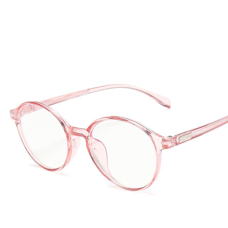 Круглая оправа Очки с защитой от синего света Обычные очки Линзы Искусство Оригинальные домашние очки с защитой от синего света Студенческие очки в оправе