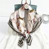 90cm *90cm Design Scarf Lady Shawl Printed Silk Felt Headscarf Scarf Lady Headscarf Square Scarf Lady Wrap Scarf 2021