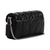 Coach Tabby 18 Minimalist Silver Logo Chain Detachable Wrist Strap Napa Leather Handbag Shoulder Bag Small Women Handbags Black CP018-LHBLK