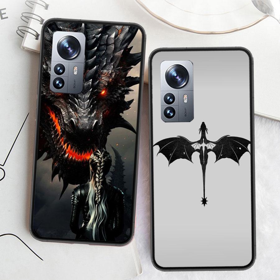 Чехол для телефона F-Fourth W-Wing Dragon для Xiaomi Poco F7 Mi 14 Ultra 15 13 12 Pro 11T 10T 12T Pro 12X 11i 11 10 Lite 5G 9 8 Cover Ca