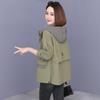 Large Size Women's Casual Windbreaker - Thick Jacket for Spring, Autumn, and Winter, 2024 New Trend