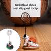 Баскетбольный футбольный мяч держатель для карточек с номером стола фото клип для памятки украшение свадебного стола