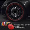 2-8M Car Wheel Tire Rims Plated Protection Strip Sticker For Suzuki Swift Jimmy Sx4 Samurai Grand Vitara Alto Lada Vesta Granta