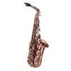 Btuty Professional Red Bronze Bend Eb E-flat Alto Saxophone Sax Abalone Shell Key Carve Pattern