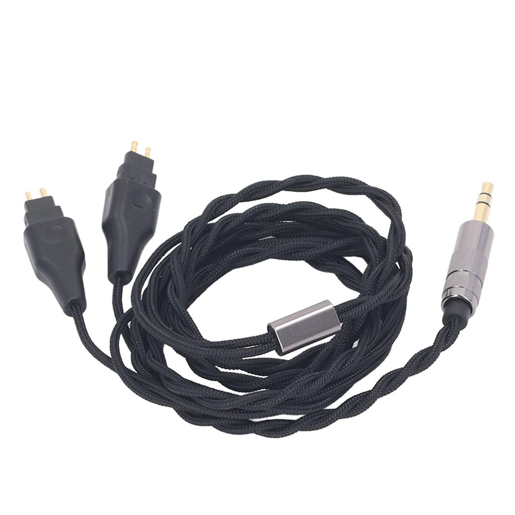 Replacement Sound Upgrade Cable Professional 3.5mm Plug Earphone Replacement Cable for Sennheiser HD580 HD650 HD660S