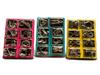 Metal Wire Puzzle Brain Training Colorful Case 8 Types of Puzzles 3-Piece Set, Game, Included, (24 Variations)