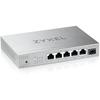 Switch - ZYXEL - XMG-105 - 5 Ports 2,5G - 1 SFP+ - Unmanaged - Bureau