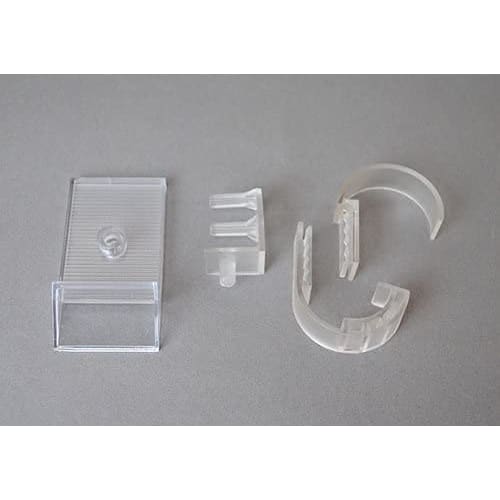 [MT] Wristwatch/Smartwatch Display Stand, Transparent (Adjustable Type), Pack of 4 (WCS-01)_F4