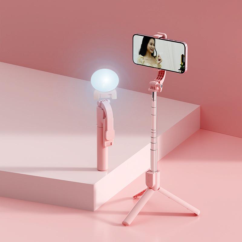 Универсальный Bluetooth-селфи-палка-штатив с пультом дистанционного управления для прямых трансляций и путешествий