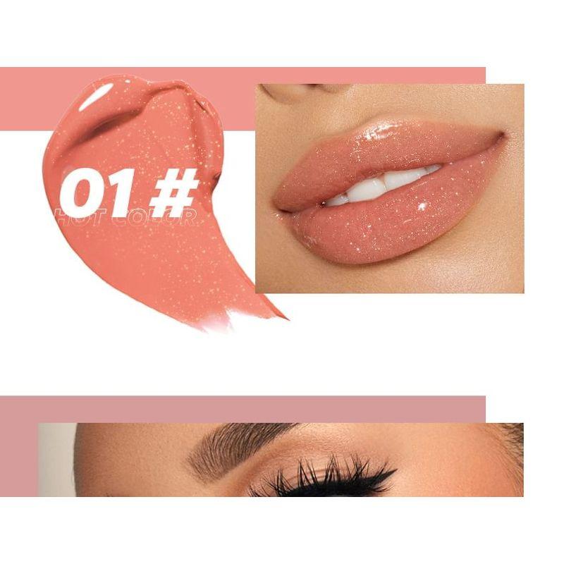 BEAUTY GLAZED - Мерцающая Сочная Помада / Бальзам для Губ - 12 Цветов