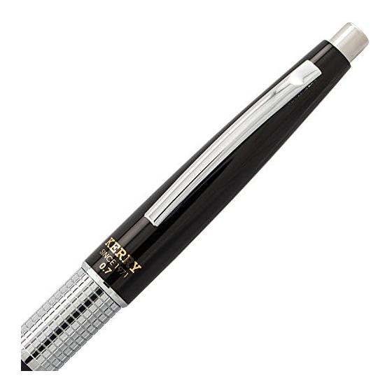 Механический карандаш Pentel KERRY 0,7 мм Ограниченная серия Черный (Импортный) - 1971 Классическая роскошная чертежная ручка в стиле колпачка, Зарубежный цвет P1037-A, Алюминий,