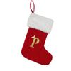 Tree Pendant Decorations for Home Xmas Gift Snowflake Knitting Stocking Christmas Letters Christmas Alphabet Christmas Socks Red