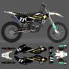 Наклейка PowerZone для Husqvarna TC FC 2025 2024 2023 TE FE2026 2025 2024 125-450CC Индивидуальный комплект наклеек с графикой команды 08
