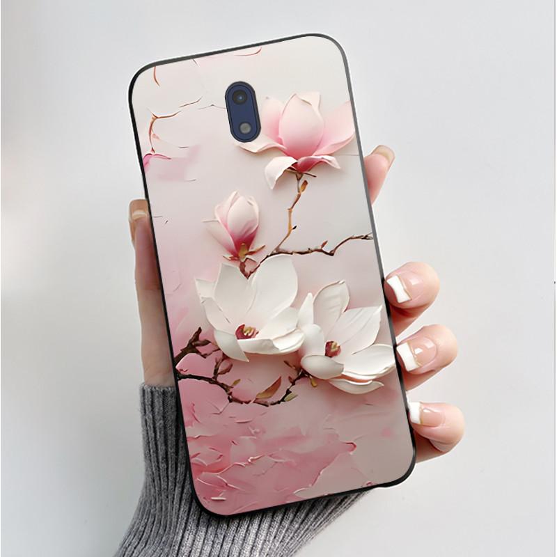 For Nokia 3 Case For Nokia 3.1 Phone Case Luxury Fashion Butterfly Flowers Soft Slim Black Silicone Back Cover for Nokia3 Casing