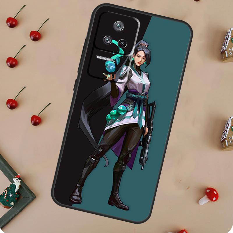Valorant Game Case For Xiaomi 17 Pro Max 15 14 Ultra 13T 14T 15T Pro POCO F8 F7 F5 F6 X3 X5 X6 X7 Pro Cover