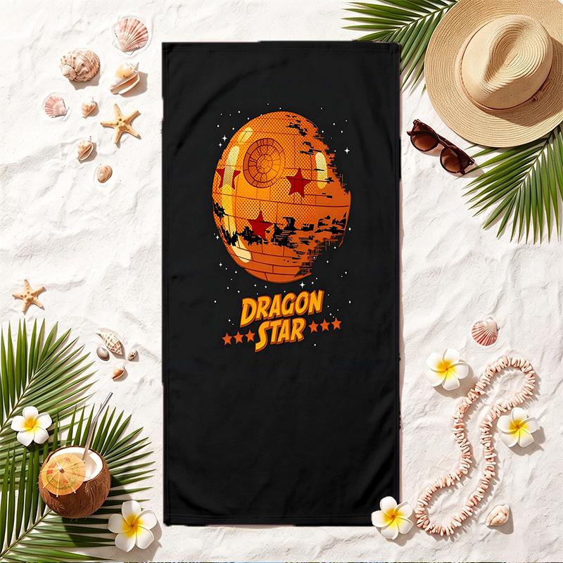 Мягкое пляжное полотенце Dragon Ball Стильное полотенце для пляжа и бассейна для летнего отдыха на море Путешествия