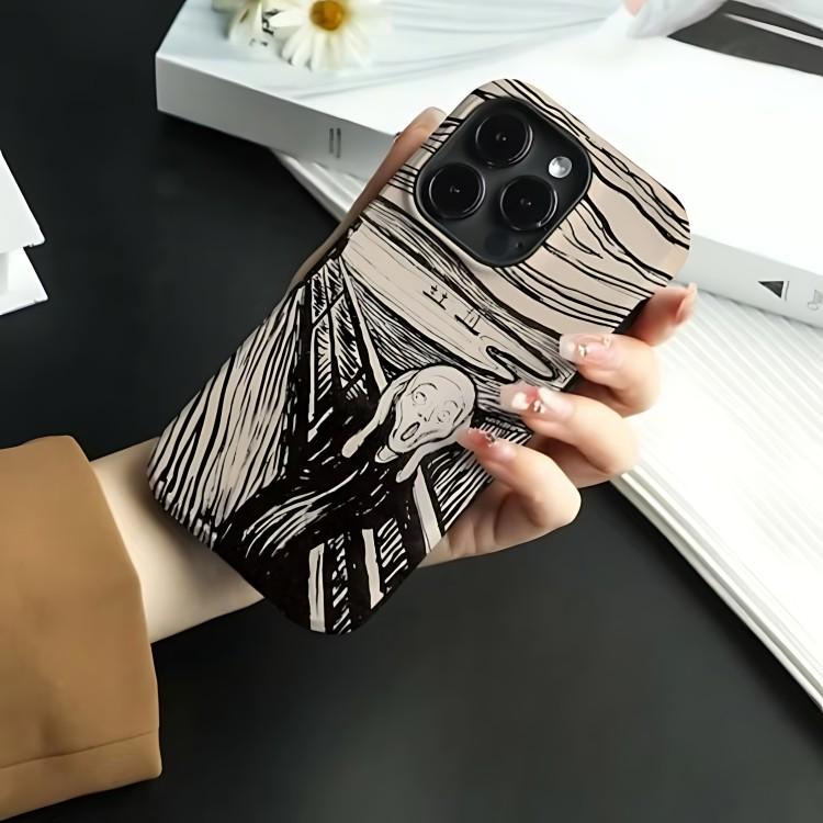 Абстрактный арт-принт Чехол для телефона для iPhone 17 17e 16e 16 15 14 13 12 11 X XS XR XSMAX 7 8 Air Pro Max Plus Двухслойная задняя крышка