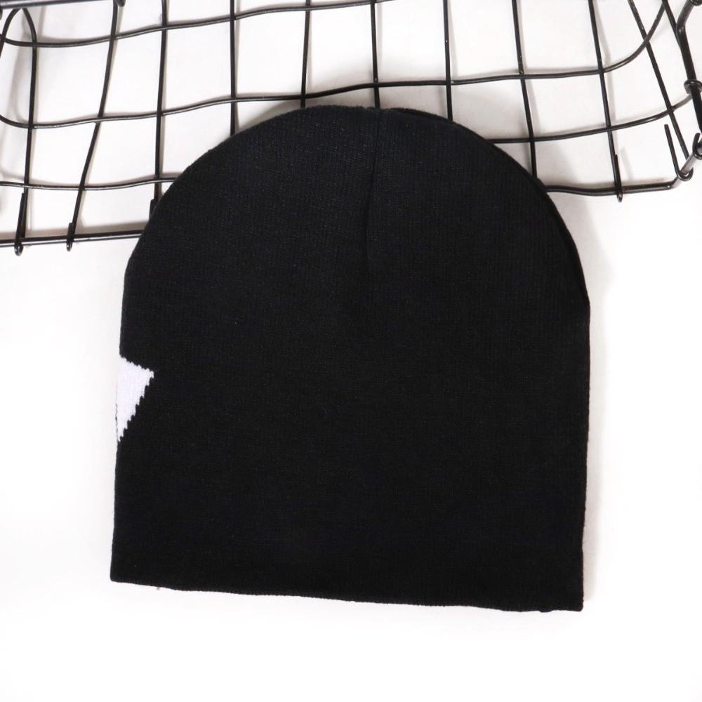 Printing Couple Warm Hats Fiber Beanies Bonnet Hip Hop Cold Cap Men Women