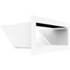 Vent Cover LUFT 9x20 White Slim