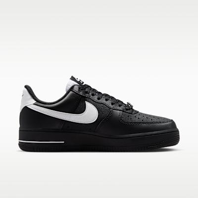 Nike Wmns Air Force 1 'Black Metallic Silver White'