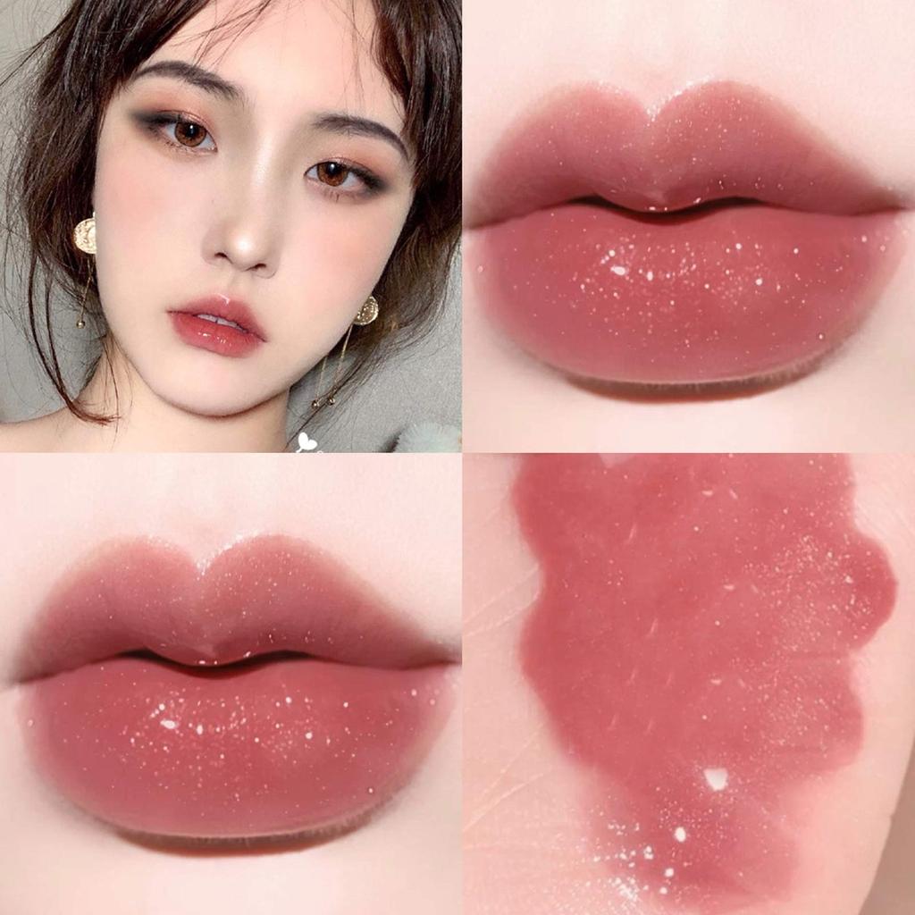 10 мл 10 цветов жидкий блеск для губ водостойкая долговечная бархатная помада блеск для губ косметический макияж