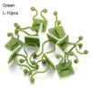 10PCS Invisible Greenhouse Bracket Plants Holder Wall Sticky Hook Wall Vines Plant Clip Rattan Clamp