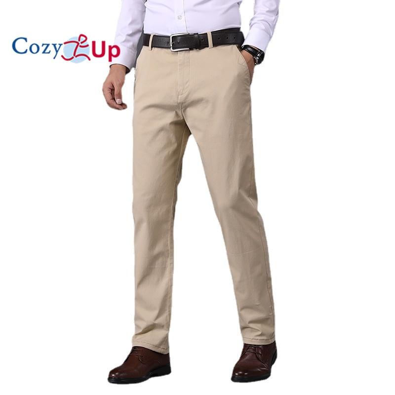Cozy Up Casual Pants Men Spring Summer New Business Fashion Comfortable Stretch Cotton Straigh Jeans Trousers