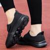 Velcro Feet Wide Instep Women's Autumn Sports Shoes Medium Soft Sole Breathable Walking Shoes Large Size