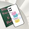 Macarons Cake Dessert Cute Case For Oppo A58 A78 A98 A15 A16 A17 A52 A72 A76 A96 A54 A74 A94 A57 A77 A54S A57S Cover