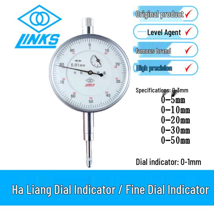 Циферблатный индикатор Hualang Precision 0-50 мм Точность 0,01 мм