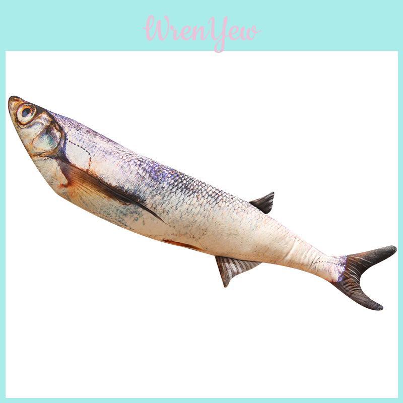 Soft And Cuddly Realistic Fish Plush Toy Featuring Piranha And Bass For Children