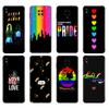 Черный чехол из ТПУ для Xiaomi Redmi 7A 8 8A 9 9A 9C Чехол Redmi Note 8T 8 Pro T Note 9 9S 9 Pro Чехол Gay Lesbian LGBT Rainbow Pride