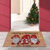 Bedroom Kitchen Rugs Xmas Bathroom Mat Christmas Decoration Hallway Mat Door Mat Corridor Carpet