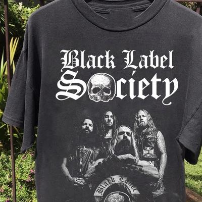 Редкая футболка из коллекции тура Black Label Society 2026 Полный размер S-5XL